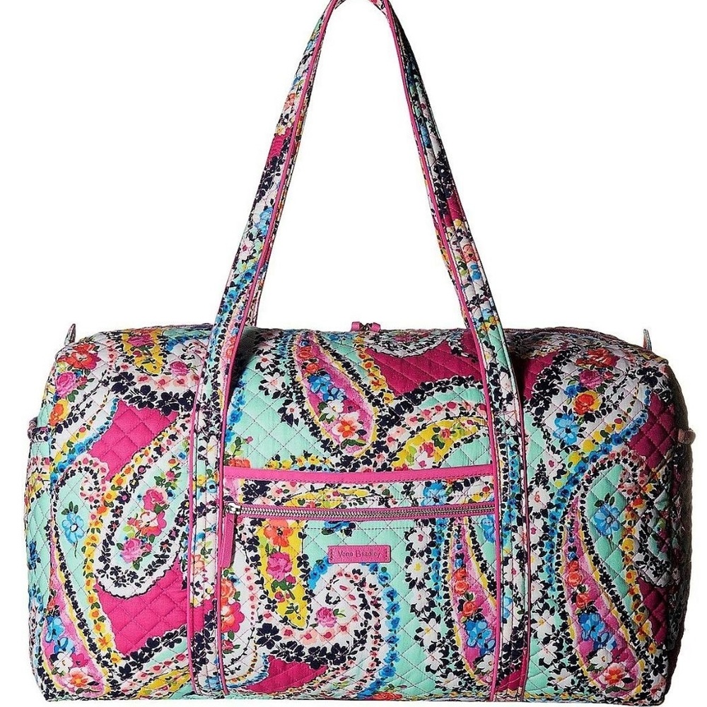 Vera Bradley Wildflower Paisley Duffel